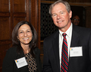 Nancy Coopersmith with John Hassett, Director,Technology Solutions Group, Lilker Associates